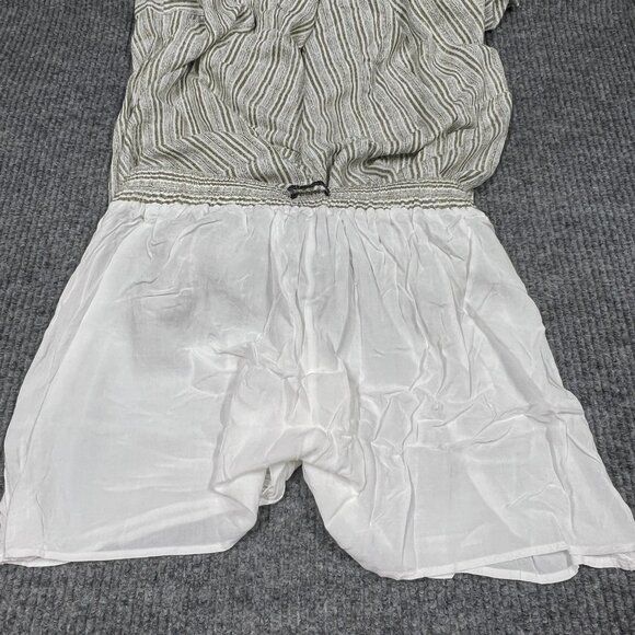 Wishlist Apparel Womens‎ Large Boho Wide Leg Lined Pants Striped Beach Pockets - Picture 11 of 14
